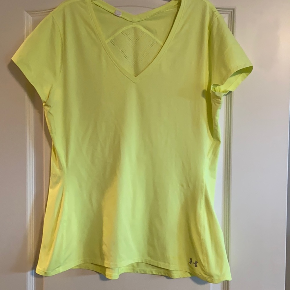 Neon Yellow Athletic Tee